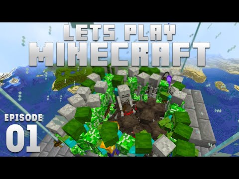 iJevin Plays Minecraft - Ep. 1:  INSANE MOB GRINDER! (1.16 Minecraft Let's Play)