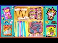 Opening Sherbet Cones Popping Candy Rainbow Straw Sour Berry Jelly Filling Platter With Sweet