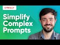 Solving The Long Prompt Problem With Mike Taylor GenAI Prompt To Product Showcase