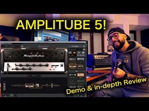 AMPLITUBE 5 | DEMO & IN-DEPTH REVIEW | GUITAR PLUGIN, IR LOADER, AMP SIM | RICCARDO GIOGGI