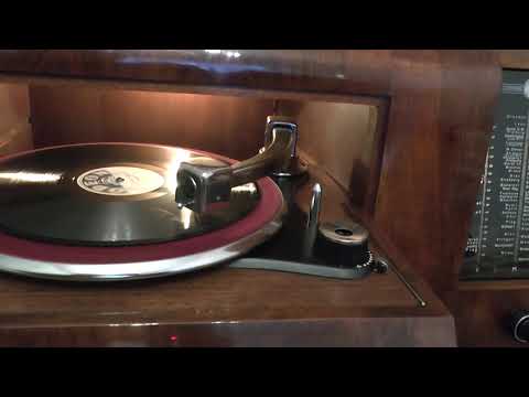 78HQ, KURT WIDMANN, RUDI SCHURICKE, Ich bin glücklich aber traurig,  German Swing WW2 1940 Radiogram