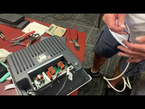 Instalación De Sonar o Marca Fondo Furuno y Transducer Chirp de 1KW