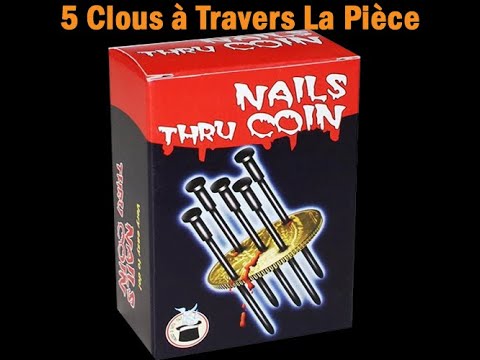 Voir la vidéo 5 Clous à Travers La Pièce