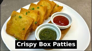 Cheesy Malai boti box patties recipe | malai boti parcels  @FoodCreationsByMarryam