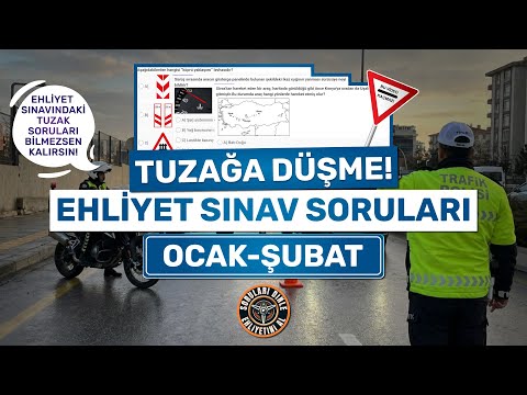🔴 EHLİYET SINAVINDA TUZAK SORULAR | Bunları Bilmezsen Kalırsın! #ehliyetsınavsoruları2025
