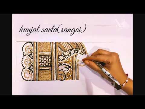 kunjal savla(sangoi) mehendi artist Heavy indian design!!!!