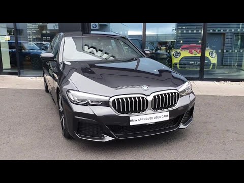 AJ22WXE - 2022 BMW 5 Series 520d M Sport Saloon 64,000