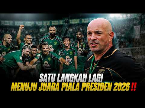Target JUARA..? Persebaya lolos Final lawan Persib Bandung