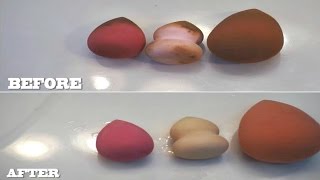 HOW TO | EASY WAY TO CLEAN YOUR BEAUTY BLENDERS/SPONGE