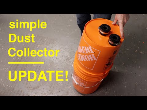 Simple Cyclone Dust Collector ● UPDATE !