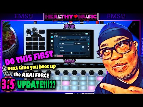 ‼️STOP and DO this the Next Time you Produce with the AKAI Force 3.5 UPDATE‼️