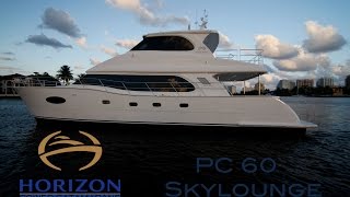 Horizon Yachts PC 60 - Power Catamaran - Performance and panache.