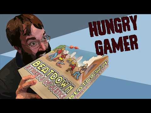 The Hungry Gamer Reviews Beatdown: Streets of Justice (solo)