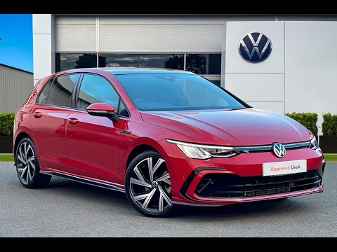 Approved Used Volkswagen Golf MK8 Hatchback 5-Dr 2.0TDI (150PS) R-Line DSG - CX21RVK