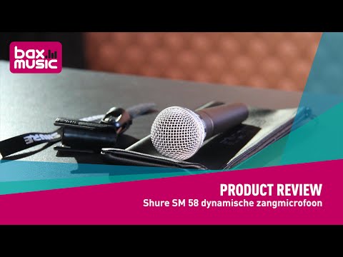 Shure SM 58 dynamische zangmicrofoon - Review