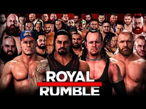 WWE 2K19 : ROYAL RUMBLE MATCH | 30 MAN ROYAL RUMBLE MATCH | 2021 !! 🔥🔥