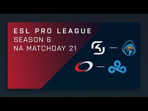 CS:GO: SK vs. Rogue | compLexity vs. Cloud9 - Day 21 - ESL Pro League Season 6 - NA 2nd Stream
