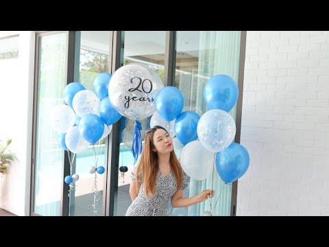 รีวิวจัดชุดลูกโป่งวันครบรอบแบบอบอุ่นให้กับลูกค้า ใน Private Pool Villa ที่เชียงใหม่