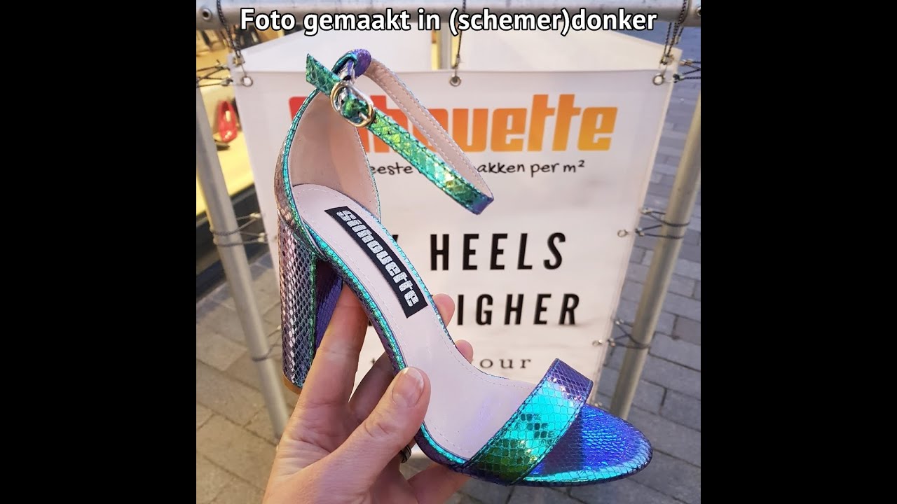 Mermaid hakken | Blauw groene sandalen met blokhak (# 2775.99.005)