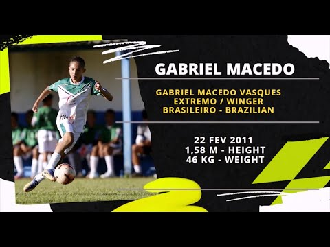 Gabriel Macedo - Atacante/Forward - 2011