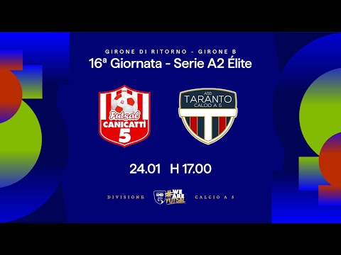 Atletico Canicattì-New Taranto 4-9 | 16ª giornata | Serie A2 Élite 2025/2026 - Girone B