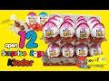 12 Surprise Eggs Kinder Surprise