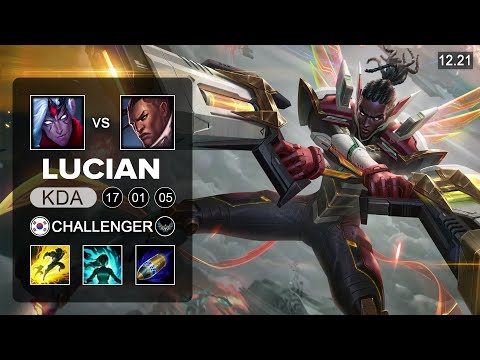 Lucian vs Varus ADC - KR Challenger - Patch 12.21 Season 12