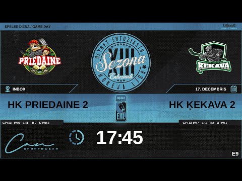 2023 12 17 | HK Priedaine 2 (PR2) - HK Ķekava 2 (KE2) | E9