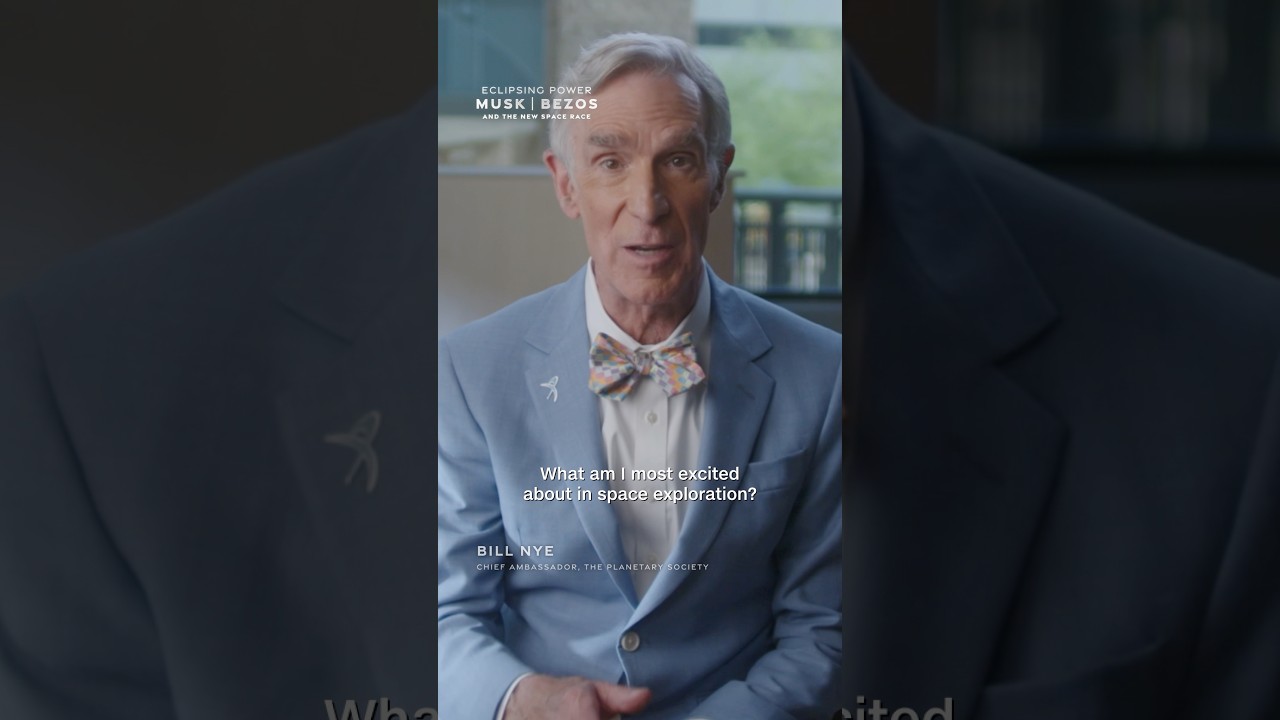 Why Bill Nye is excited for the future of space exploration 🪐 - YouTube