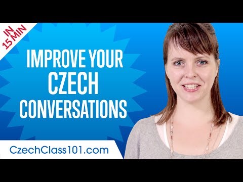 Learn Czech in 15 Minutes - Improve your Czech Conversation Skills