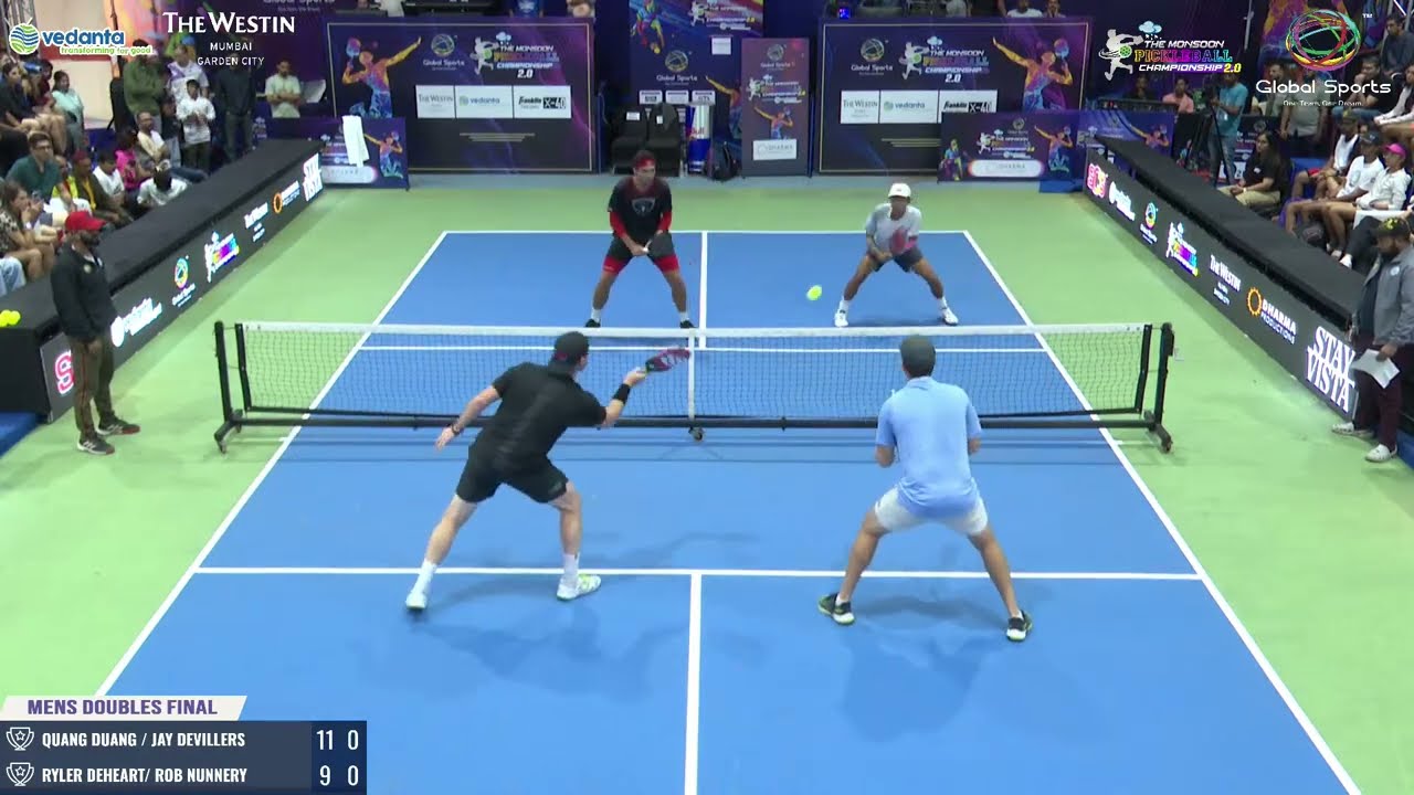 QUANG DUONG & JAY DEVILLERS VS RYLER DEHEART & ROB NUNNERY || MENS DOUBLES FINAL