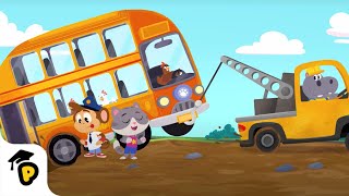 Bus Trouble | Vehicles for Kids | Kids Learning Video | Dr. Panda TotoTime