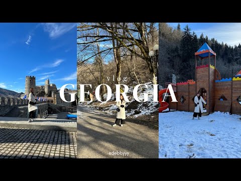 GEORGIA VLOG ❄️ | E4. tbilisi apartment tour, kutaisi to tbilisi, castles and caves, borjomi water