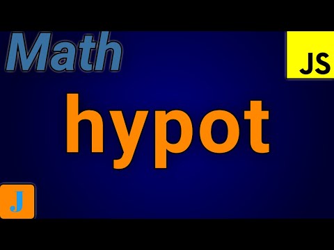 Javascript Math Hypot