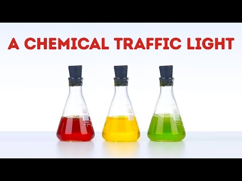 How to make a chemical traffic light EASILY l 5-MINUTE CRAFTS