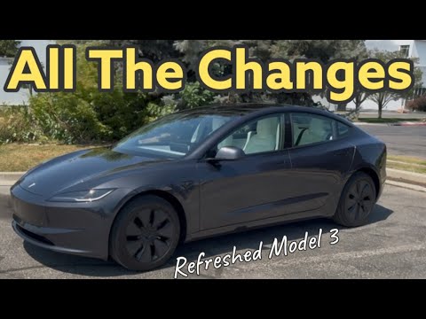 2025 Tesla Model 3 Long Range RWD, All Of The Changes From The Previous Generation Model 3!!