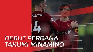 Debut Minamino di Liverpool Dapatkan Pujian dari Sang Pelatih