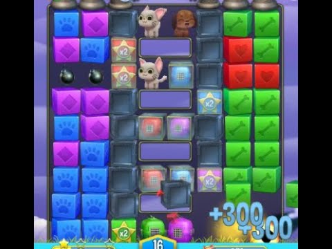 Pet Rescue Saga Level 5909 x2 no boosters