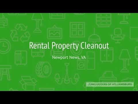 Rental Property Cleanout in Newport News, VA