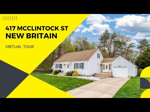House for Sale in New Britain, CT at 417 McClintock St - Video Tour