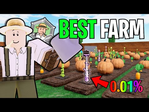 I Built The BEST FARM Using *NEW* FARMER CLASS in 99 Nights in The Forest!
