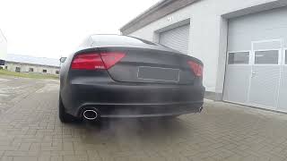 Video: Fox Edelstahl Duplex Sportauspuff Audi A7 Sportback