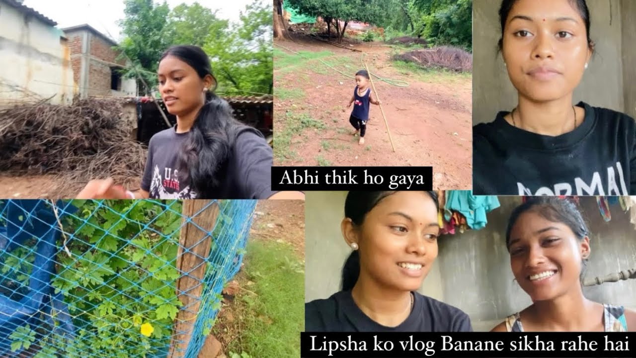 Lipsha ko vlog banane sikha rahe hai || Abhi thik ho gaya ||