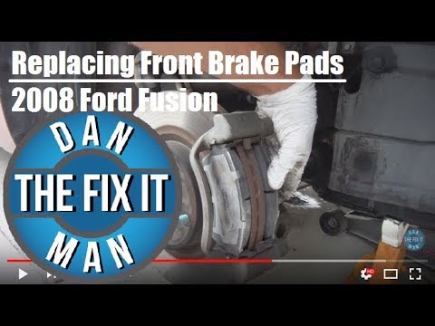 2008 Ford Fusion - Replacing Front Brake Pads - Easy DIY