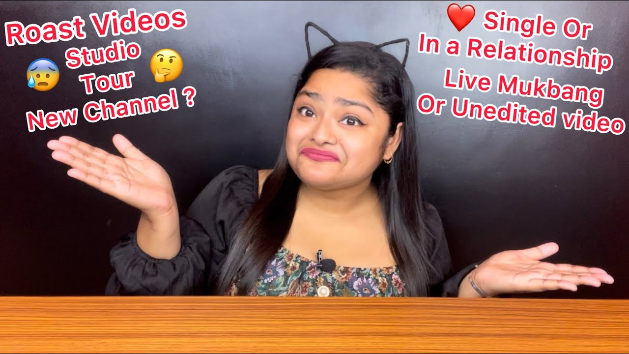 QnA 😰 LIVE MUKBANG OR UNEDITED VIDEO? NEW CHANNEL? NEW STUDIO TOUR 🤩 REACTING ON ROAST VIDEOS 🤪