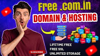 Free Premium Domain 2024 | Free .Com Domain 2024 | Free Domain and Hos