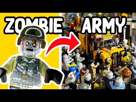 I BUILT A LEGO ZOMBIE ARMY