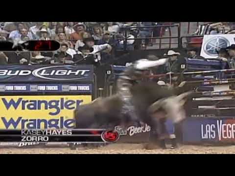 Zorro bucks Kasey Hayes - 06 PBR Finals