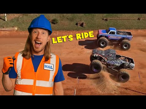 Monster Truck for Kids | Real Monster Truck Ride with Handyman Hal - Kingdom Kids Zone, Sing With Me - Handyman Hal - Music for Kids