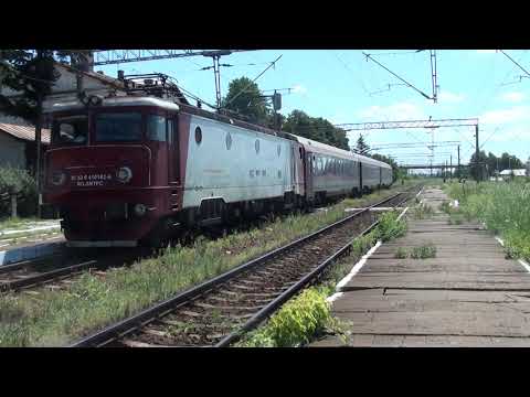 Tren IR1831 Galati - Cluj pleaca din Dolhasca cu 41-0182-6 a depoului Cluj - 01.07.2020